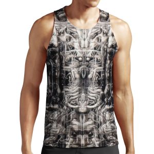 Giger Resurrection All-over-print Unisex Tank Top