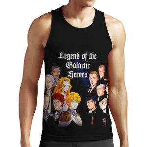 Ginga Eiyuu Densetsu All-over-print Unisex Tank Top