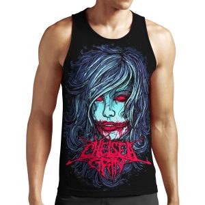 Girl Of The Blues All-over-print Unisex Tank Top