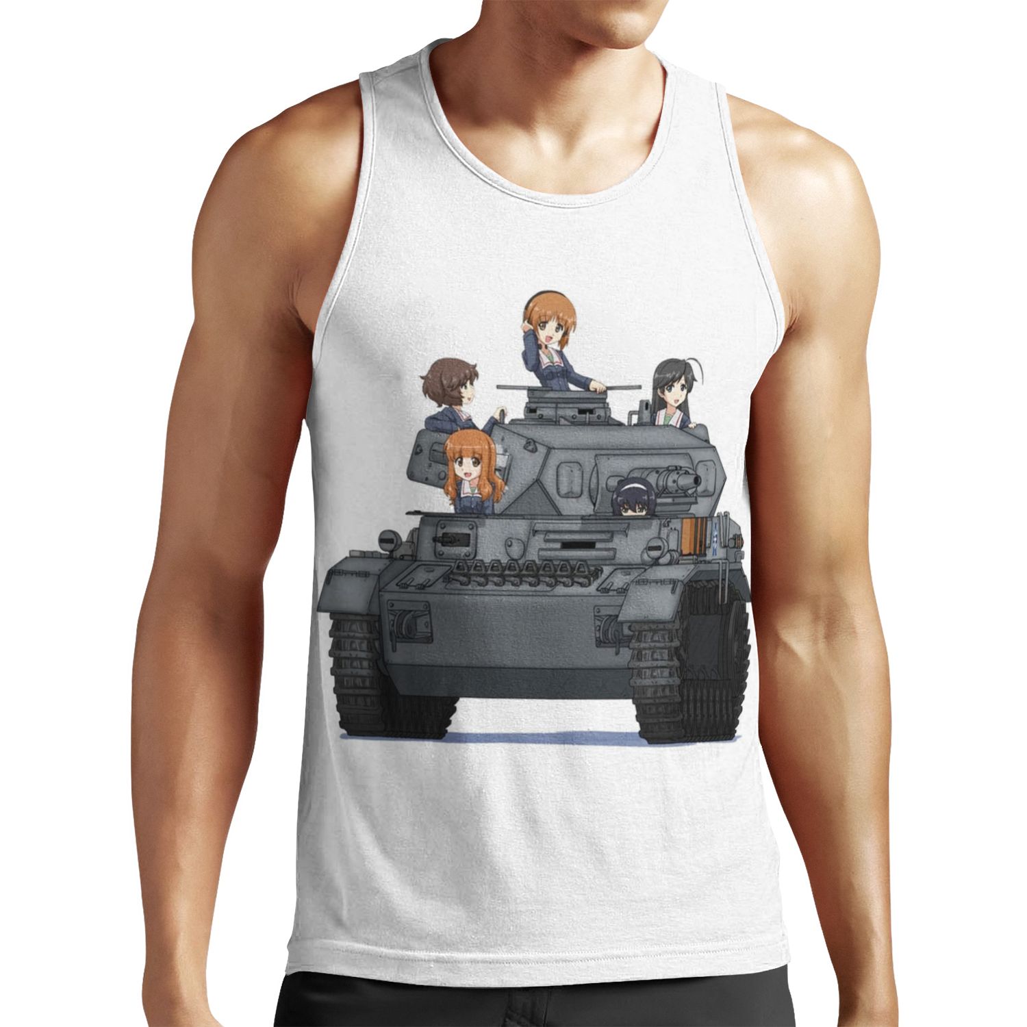 Girls Und Panzer All-over-print Unisex Tank Top