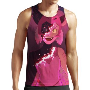 Glitch Catra Shera All-over-print Unisex Tank Top