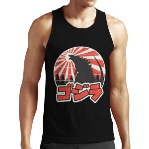 Godzilla Retro All-over-print Unisex Tank Top