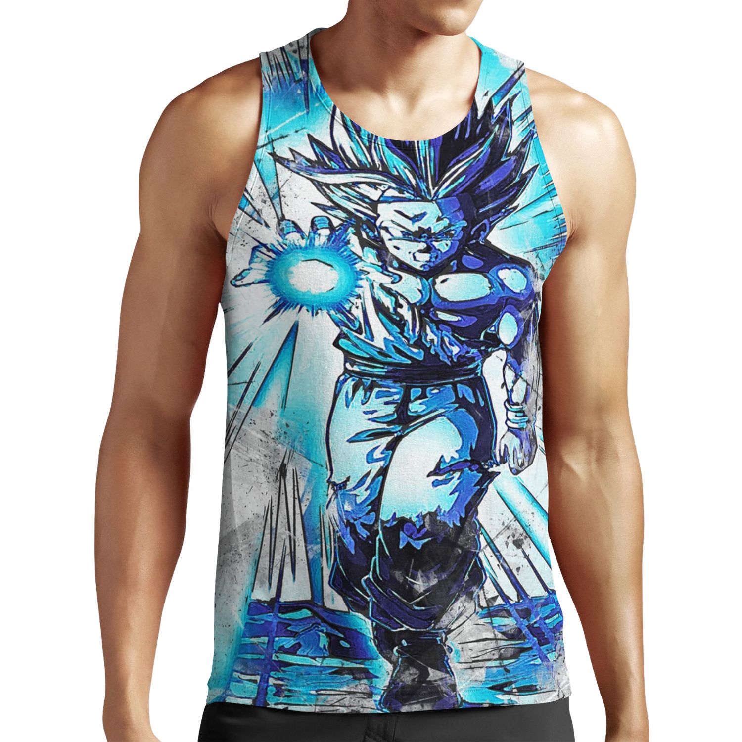 Gohan Pushed Too Far All-over-print Unisex Tank Top