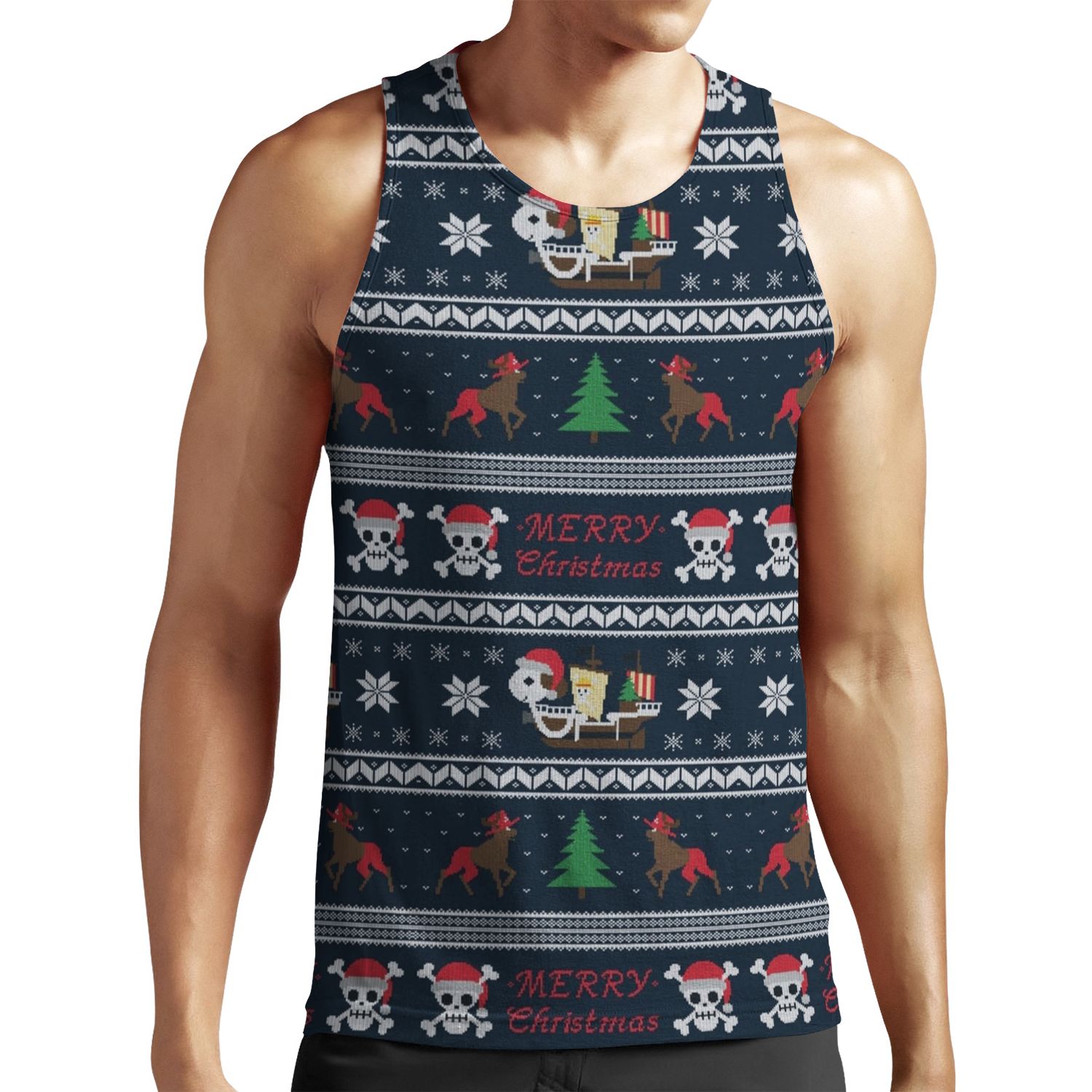 Going Merry Christmas All-over-print Unisex Tank Top