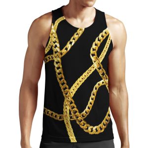 Gold Chains All-over-print Unisex Tank Top