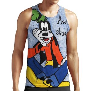 Goofy Painting All-over-print Unisex Tank Top