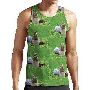 Gopher Golf All-over-print Unisex Tank Top