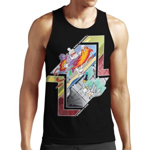 Gotta Glitch Fast All-over-print Unisex Tank Top