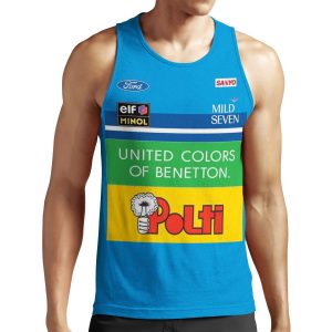 Gp2 Tribute Benetton All-over-print Unisex Tank Top