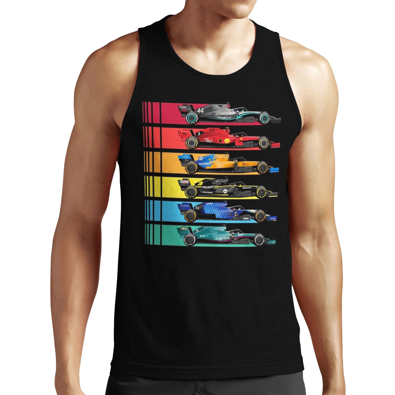 Grand Prix Formula 2022 All-over-print Unisex Tank Top