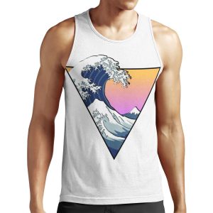 Great Wave Aesthetic All-over-print Unisex Tank Top