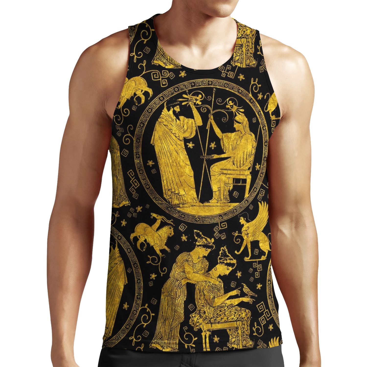 Greek Art All-over-print Unisex Tank Top