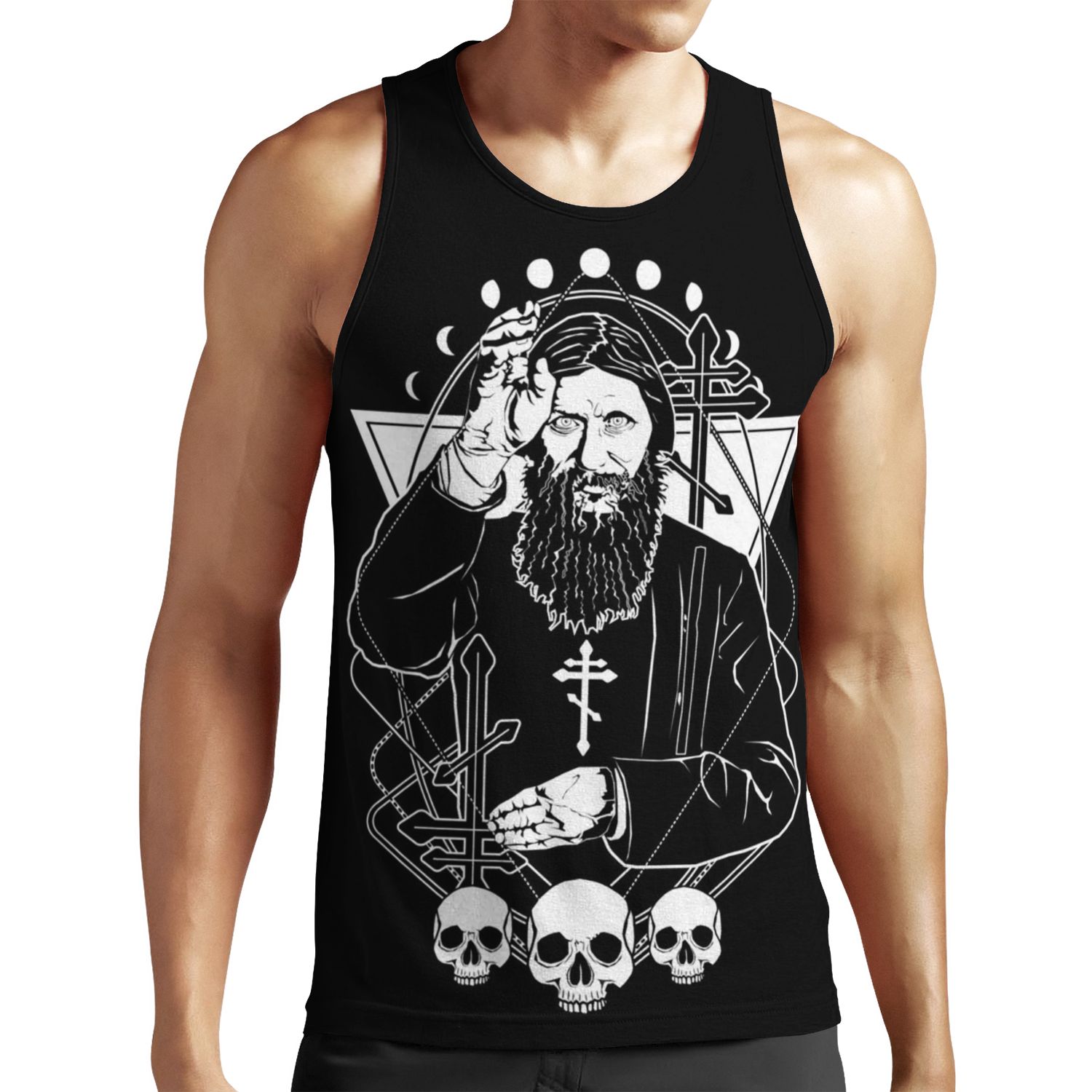 Grigori Yefimovich Rasputin The Russian Mystic All-over-print Unisex Tank Top