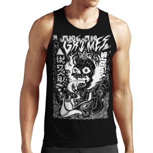 Grimes Visions Inverted Occult All-over-print Unisex Tank Top