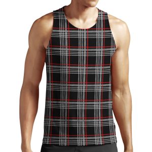 Gti Tartan All-over-print Unisex Tank Top
