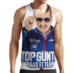 Guenther Steiner Topg%C3%Bcnth Haas F1 Team All-over-print Unisex Tank Top