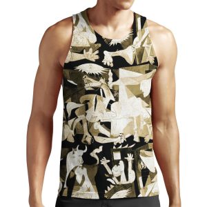 Guernica 2020 Sand All-over-print Unisex Tank Top