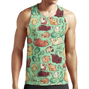 Guinea Pig Huddle All-over-print Unisex Tank Top