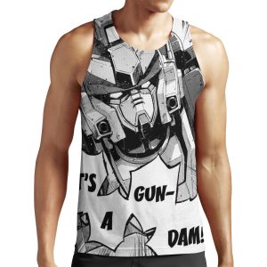 Gundam Wing Manga Heavyarms All-over-print Unisex Tank Top