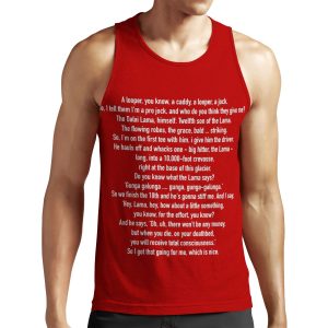 Gunga Galunga Caddyshack Full Quote All-over-print Unisex Tank Top