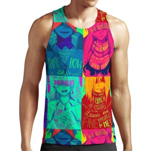 Gurren Lagann All-over-print Unisex Tank Top