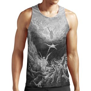 Gustave Dore S The Last Judgement All-over-print Unisex Tank Top