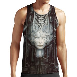 H R Giger Li 1 Art All-over-print Unisex Tank Top