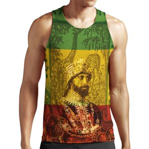 Haile Selassie Emperor Of Ethiopia All-over-print Unisex Tank Top