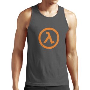 Half Life Lambda Symbol All-over-print Unisex Tank Top