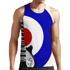 Half Rick Bullseye All-over-print Unisex Tank Top