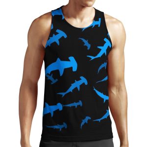 Hammerhead Shark All-over-print Unisex Tank Top