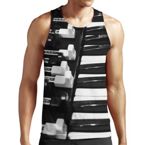 Hammond B3 Organ All-over-print Unisex Tank Top