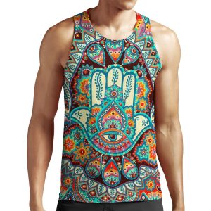 Hamsa Hand All-over-print Unisex Tank Top