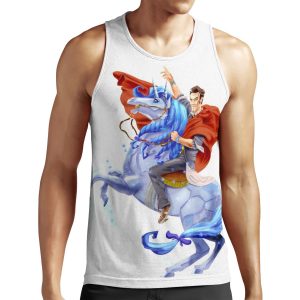 Handsome Jack And Buttstallion No Background All-over-print Unisex Tank Top