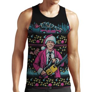 Hap Hap Happiest Sweater This Side Of The Nuthouse All-over-print Unisex Tank Top