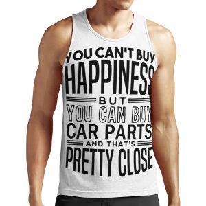Happiness Is Car Parts All-over-print Unisex Tank Top