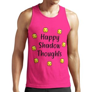 Happy Shadow Thoughts All-over-print Unisex Tank Top