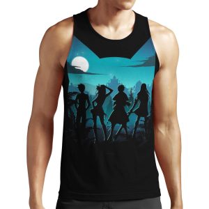Happy Silhouette All-over-print Unisex Tank Top