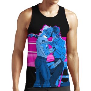 Harringrove Sunset In Blue All-over-print Unisex Tank Top
