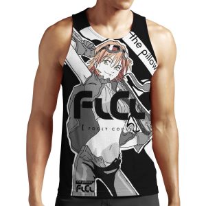 Haruko Flcl Ride On Shooting Star All-over-print Unisex Tank Top