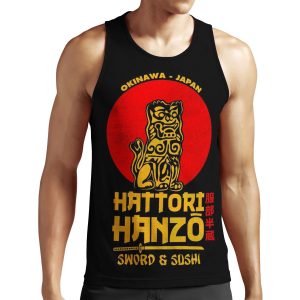 Hattori Hanzo All-over-print Unisex Tank Top