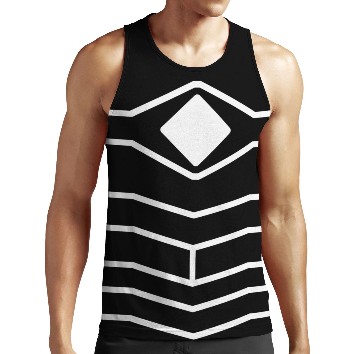 Hawks Abstract Decal All-over-print Unisex Tank Top