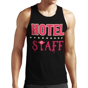 Hazbin Hotel Staff All-over-print Unisex Tank Top