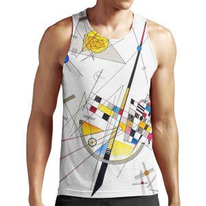 Hd _Delicate Tension_ 1923 By Wassily Kandinsky All-over-print Unisex Tank Top