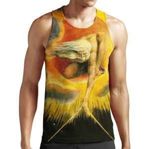 Hd Ancient Of Days By William Blake High Definition Original Colors All-over-print Unisex Tank Top