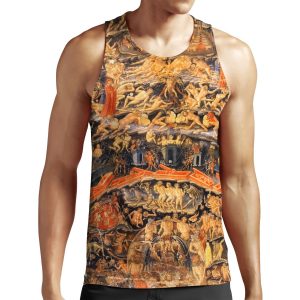 Hd Inferno From The Divine Comedy By Bartolomeo Di Fruosino High Definition All-over-print Unisex Tank Top