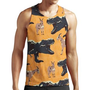 He S Gonna Eat The Goat All-over-print Unisex Tank Top