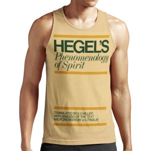 Hegel Phenomenology Of Spirit All-over-print Unisex Tank Top
