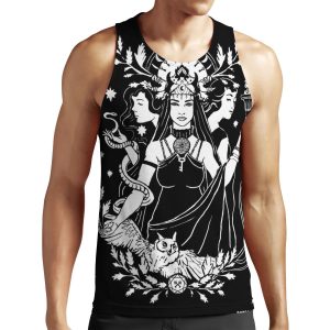 Hekate Triple Goddess All-over-print Unisex Tank Top