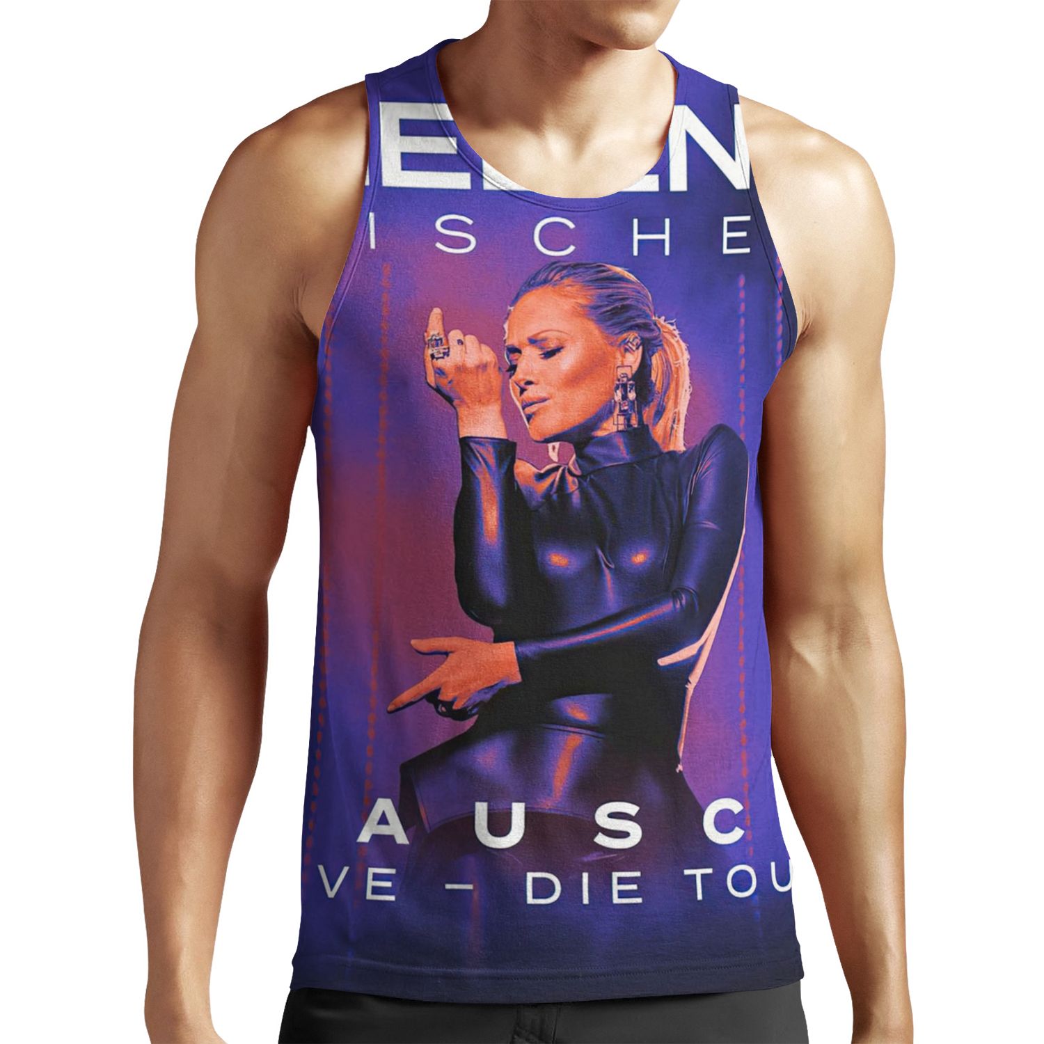 Helene Fischer Live Die Tour All-over-print Unisex Tank Top